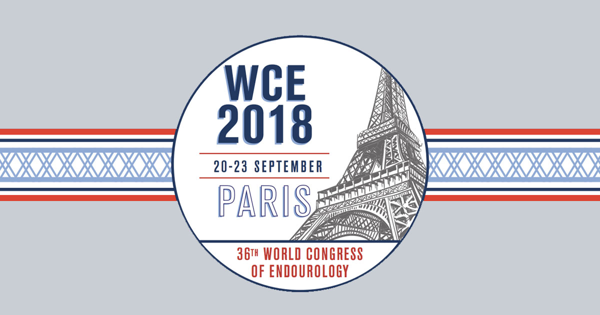 World Congress of Endourology Paris 2018